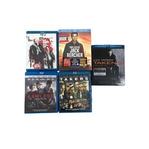 Crime & Heist Action Blu-ray DVD lot (5)
